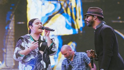 Natalia Medina y Elkin Robinson en Flash Fashion