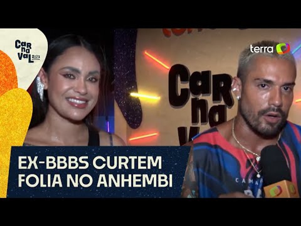 Bil Araújo e Sarah Andrade falam sobre a azaração no carnaval