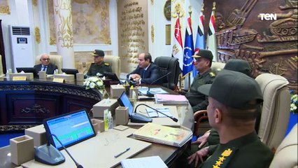 الرئيس  السيسي يشهد اختبارات المتقدمين للالتحاق بوظائف في وزارة التربية والتعليم