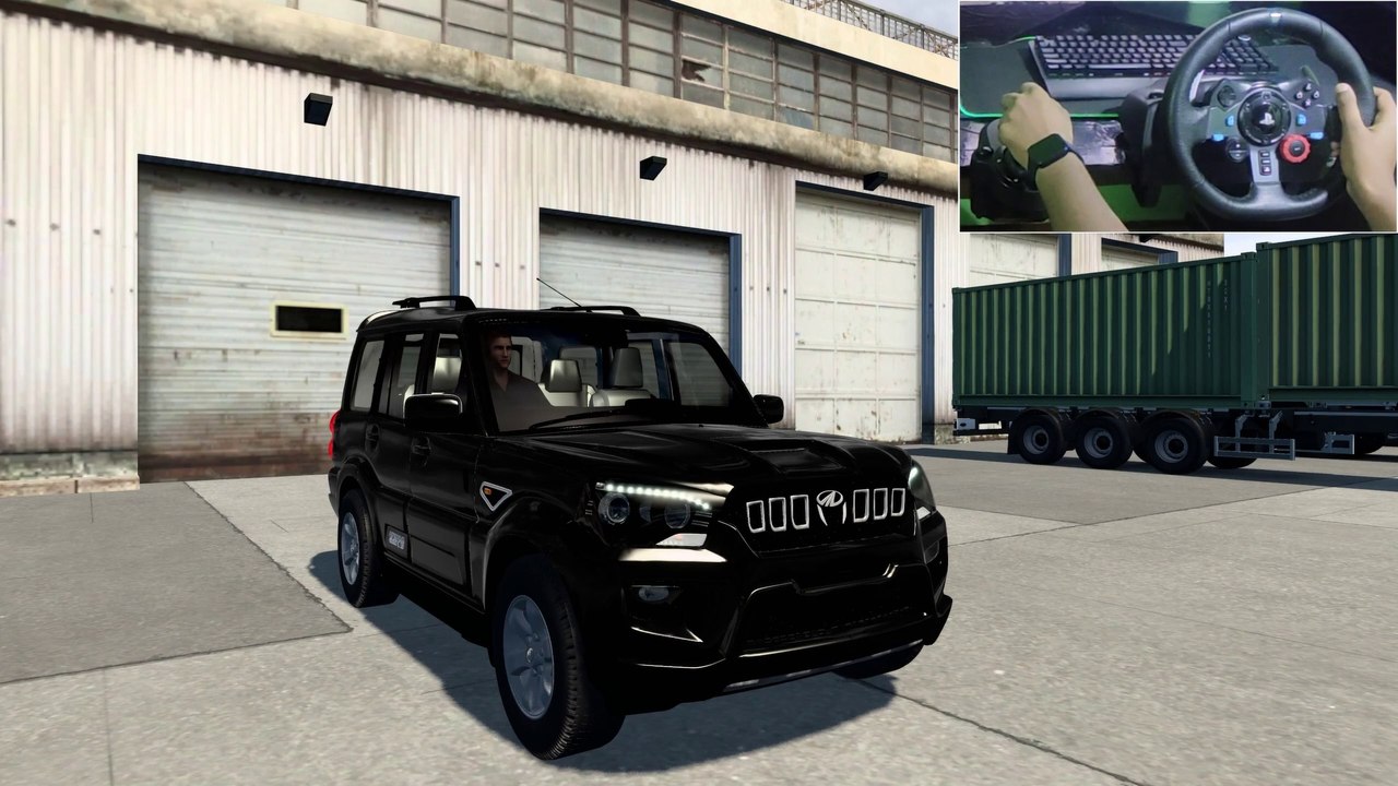 Mahindra Scorpio S11 Driver Impressions on European Highways : Euro Truck Simulator 2 Gameplay with Logitech G29 Steering Wheel and Gear Shifter