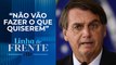 Bolsonaro sobre governo Lula: “Não vou liderar nenhuma oposição” | LINHA DE FRENTE