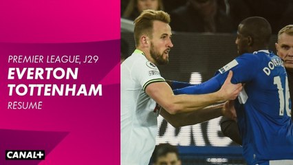 Le résumé de Everton / Tottenham - Premier League 2022-23 (29ème journée)