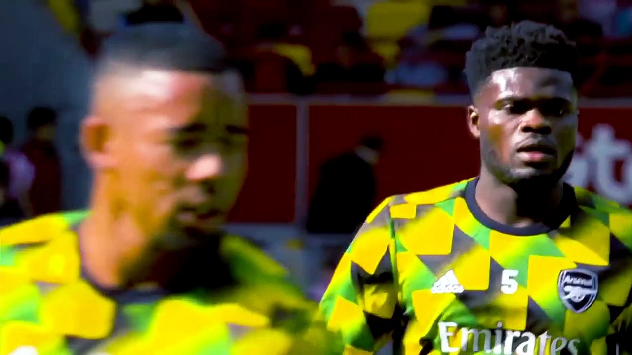 Thomas Partey Dominating the Midfield in 2023