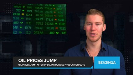 Video herunterladen: Oil Prices Jump After OPEC Announces Production Cuts