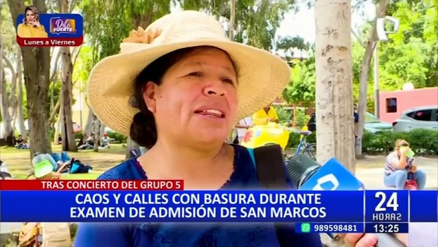 Cansados de la bulla y basura en calles: vecinos ya no quieren eventos en estadio San Marcos