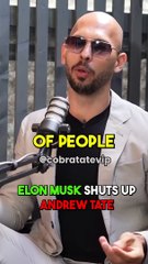Elon Musk Shuts Up Andrew Tate