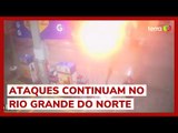 Em novo ataque, criminosos ateiam fogo em posto de combustíveis em Natal (RN)