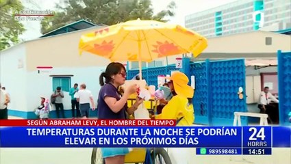 Abraham Levy: "Altas temperaturas podrían continuar hasta el mes de julio"