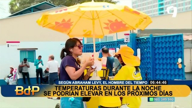 Abraham Levy: Altas temperaturas podrían continuar hasta el mes de julio