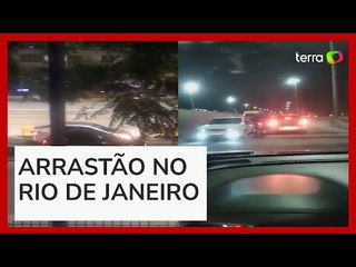 Arrastão e tiroteio assustam motoristas em avenida no Rio de Janeiro
