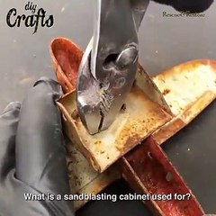 restoration process of this 1930s Wyandotte antique airplane miniature model step-by-step