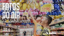 Fluxo de consumidores em busca de ovos de chocolate se intensifica em supermercados de Belém