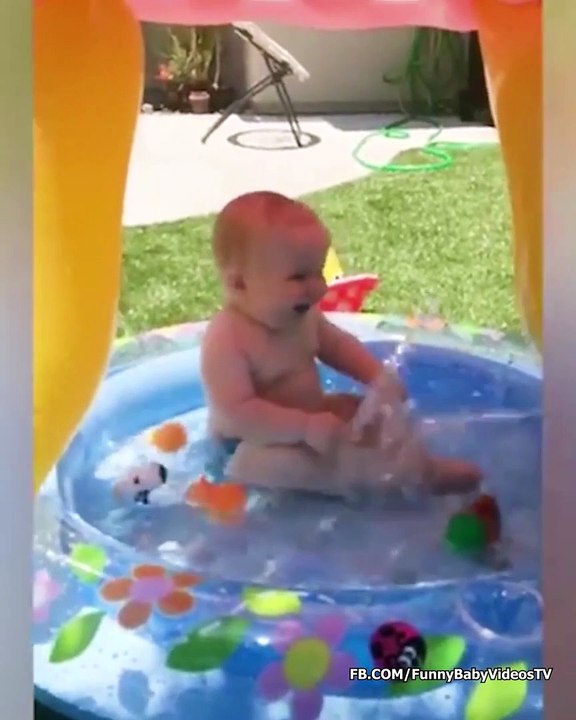 Funniest Babies Playing Water Fun and Fails - Funny Fails Baby Videos