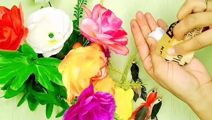 DIY waste thermocol bird making || best out of waste Thermocol ||  best craft idea