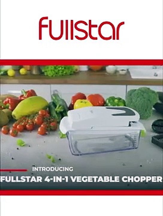 Fullstar Vegetable Chopper Spiralizer Vegetable Slicer Onion