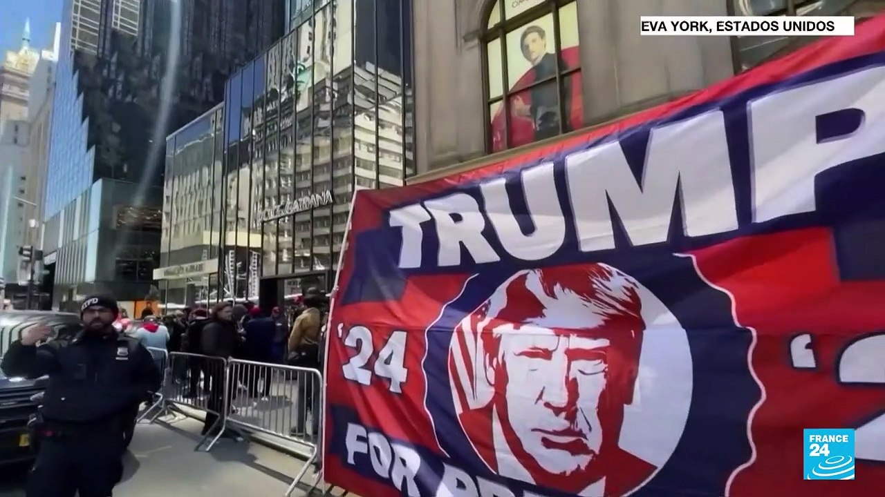 Trump llegó a Nueva York para declarar sobre su posible vinculación con pagos a Stormy Daniels