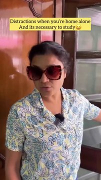 Distractions when we're home aloneI Raj Grover | #shorts