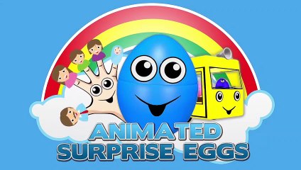 Скачать видео: DINOSAURS for Kids   Surprise Eggs Different Sizes! 3D Animated Surprise Eggs   Learn Colors & Sizes