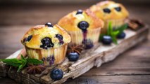 Blueberry Muffins with Crumb Topping Recipe