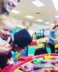 Funny Dad Cuddling Baby - Funny Cute Video