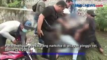 Gerebek Sarang Narkoba di Deli Serdang, Polisi Bergumul dengan Diduga Pengedar