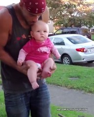 Funny Daddy Takes Care Of Baby - Fun And Failure Video