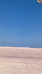 Emergency Airplane landing and takeoff