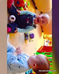 Funny Baby And Siblings Trouble Maker (4)
