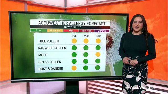 Your AccuWeather allergy forecast for the first week of April