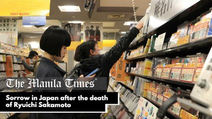 Sorrow in Japan after the death of Ryuichi Sakamoto