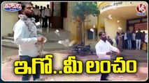 Sarpanch In Maharashtra Throws Money On Road For Officer Asking Bribe | V6 Teenmaar