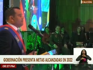 Gobierno del estado Falcón presentó las metas alcanzadas en favor del pueblo durante 2022