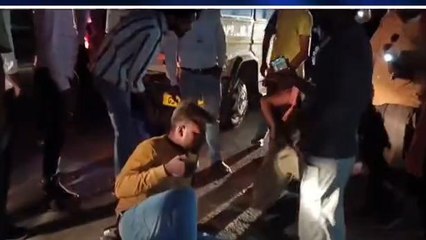 अमरपाटन: भीषण हादसे में सड़क पर बिथरे घायल,अस्पताल में उपचार जारी