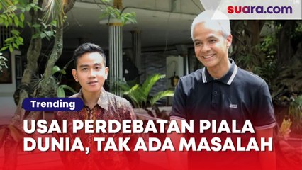 Hubungan dengan Ganjar Usai Perdebatan Piala Dunia U-20 Tak Ada Masalah, Gibran: Semua Clear