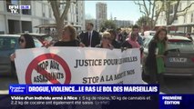 Les habitants de Marseille se mobilisent contre les violences et le trafic de drogue