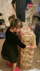 Kid Reaction To Present Will Brighten Up Your Day || Heartsome