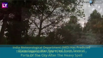 Delhi Rains: Waterlogging In National Capital After Heavy Rainfall & Thunderstorms; Traffic Woes Likely