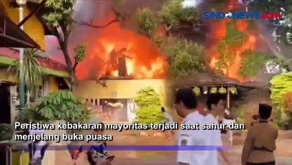 Awas! Frekuensi Kebakaran Meningkat Selama Ramadan di Jakarta