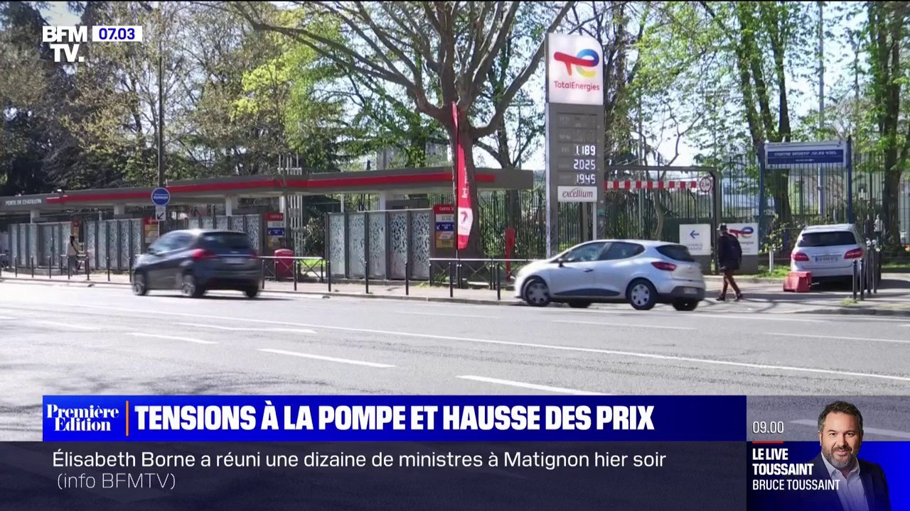 Carburants: des pénuries en Île-de-France, le prix du pétrole s'envole