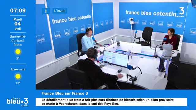 Céline Pigalle, nouvelle directrice de France Bleu, invitée de France Bleu Cotentin