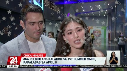 Mga pelikulang kalahok sa 1st Summer MMFF, ipapalabas sa April 8 | 24 Oras