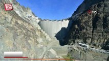 Yusufeli Barajı'nda su yüksekliği 100 metreyi buldu