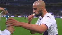 Fiorentina'nın yıldızı Ranieri, takım arkadaşı Amrabat'ın orucunu açması için sakatlanmış numarası yaptı