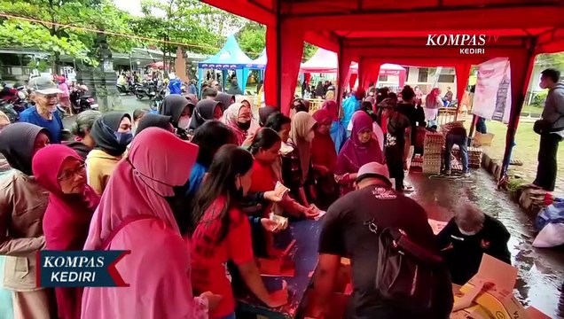 Kendalikan Harga Sembako Selama Bulan Puasa, Pemkot Kediri Gelar Operasi Pasar