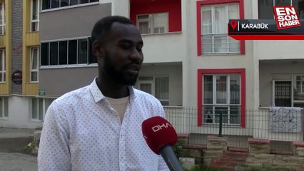 Karabük'te ölü bulunan Gabonlu öğrencinin, son görüntüleri ortaya çıktı