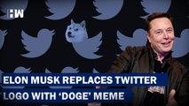 Headlines: Elon Musk Replaces Twitter's Blue Bird Logo With 'Doge' Meme | Dogecoin | Cryptocurrency
