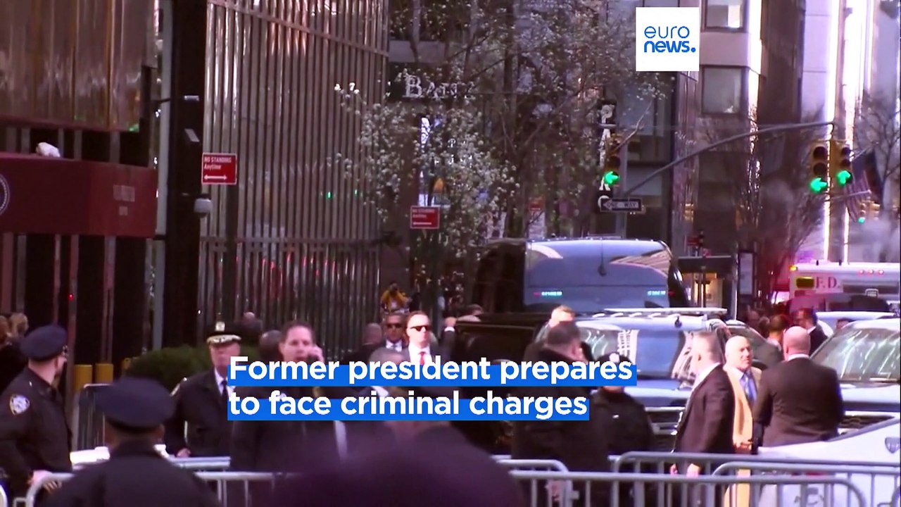 Former US President Donald Trump due to appear in New York court