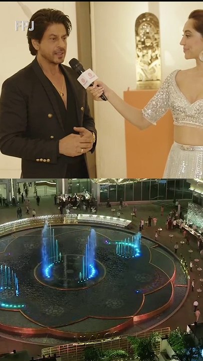 Shah Rukh Khan At NMACC's Grand Opening