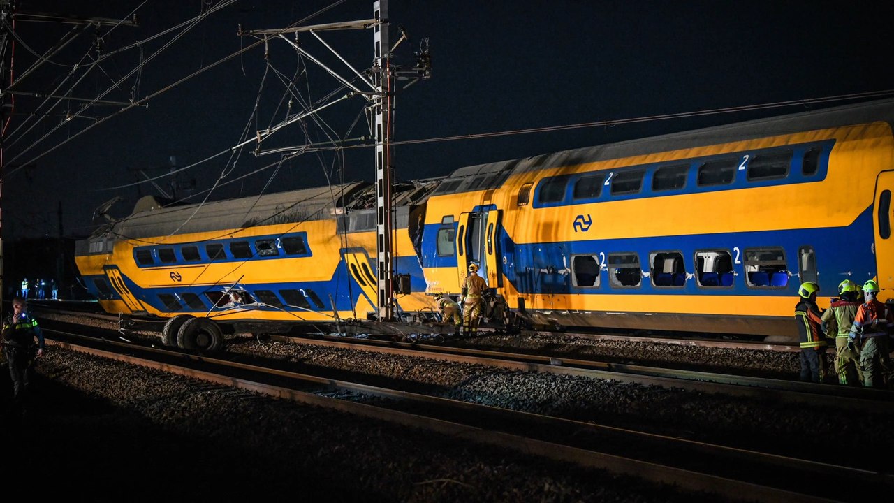 Schweres Zugunglück in den Niederlanden