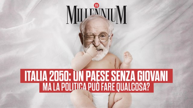Italia 2050, un Paese senza giovani. Ma la politica può fare qualcosa? Segui la diretta di Millennium Live mercoledì 5 aprile alle 15